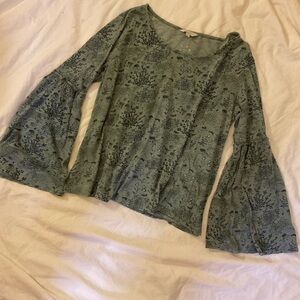 Lucky Brand Flared Bell Sleeve